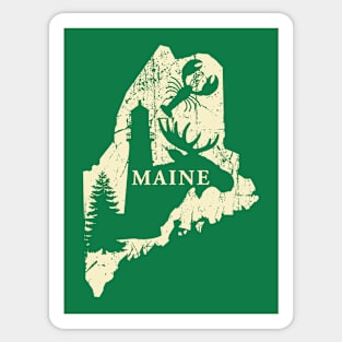 All Things Maine - Dark Tees Sticker